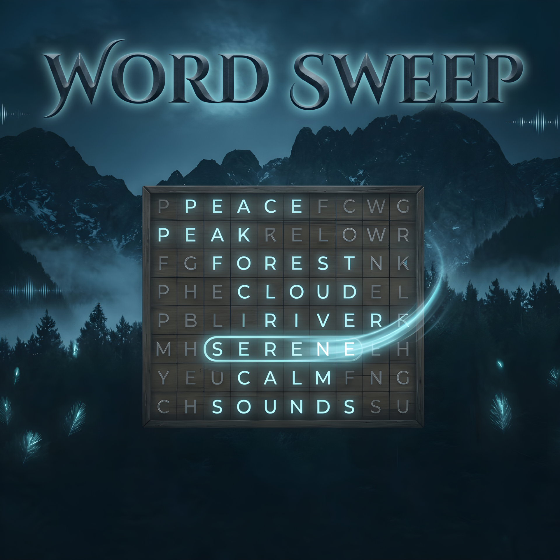 Word Sweep — key art